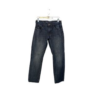 Men’s Ring Of Fire Straight Leg Jeans  Miracost St Size 32x32 Dark Wash